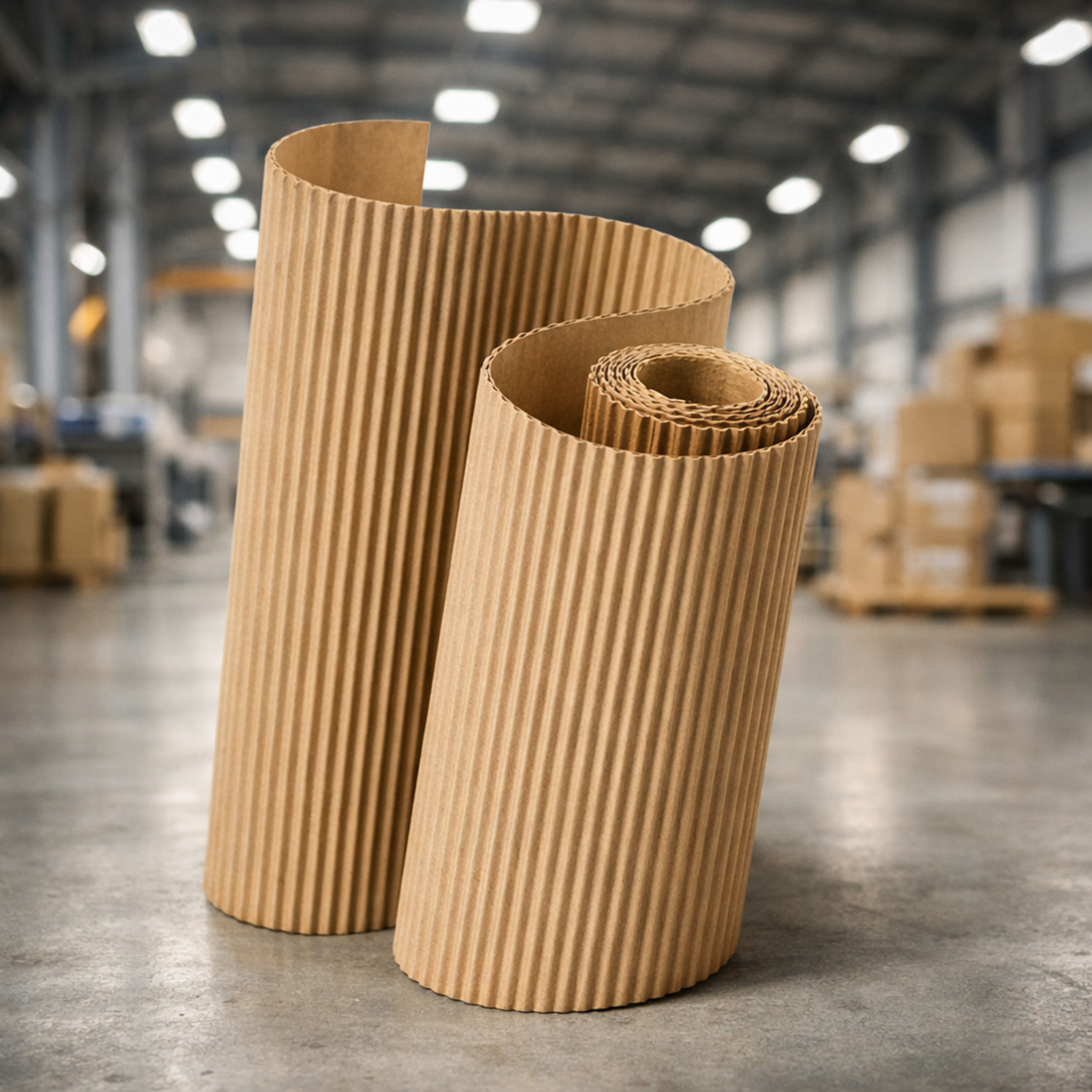 Carton ondulado en rollo Packnor