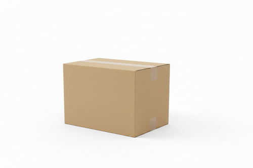 Caja americana de cartón doble marrón 59x39x39 cm | Paquete x 10 cajas