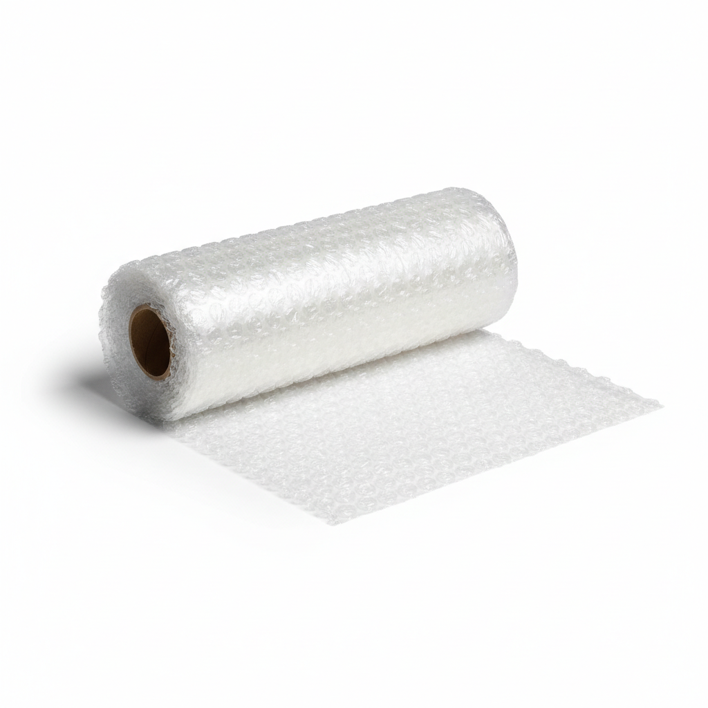Rollo de plástico burbuja Aircap® Ø10 mm 30% reciclado 120 cm de ancho x 200 m de largo para embalaje