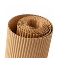 Cartón ondulado en rollo 250g/m² marrón 90cm x 25m