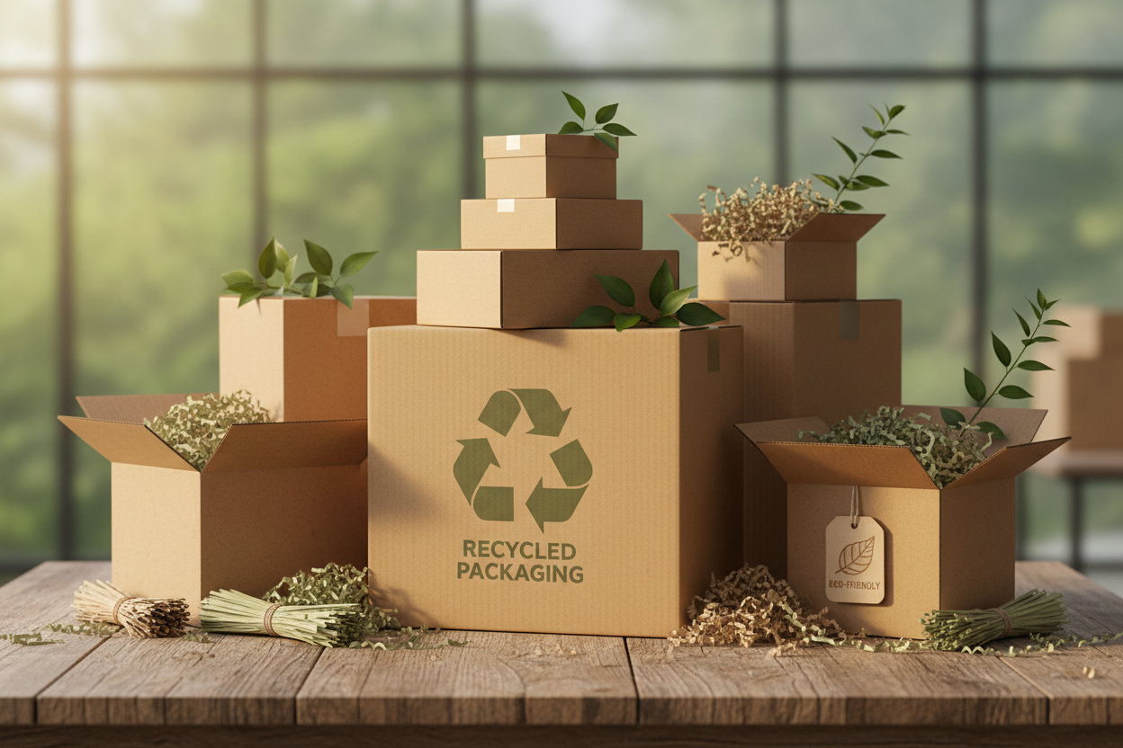 Compromiso medioambiental con materiales reciclados