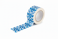 Rollo de cinta adhesiva impresa de polipropileno con adhesivo base solvente 36mm x 63m 1 tinta base blanca